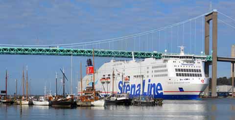 Die F&auml;hre von Kiel nach G&ouml;teborg