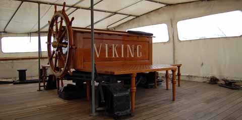 Achtersteuer der Viking