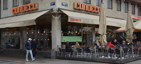 Condeco, Caf�s in G�teborg
