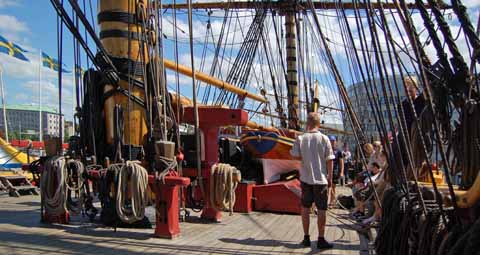 Deck der G�theborg