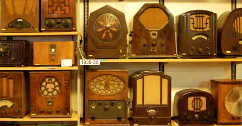 Radiosammlung im Radiomuseum