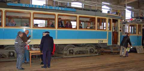 Historische Stra&szlig;enbahnen in G�teborg