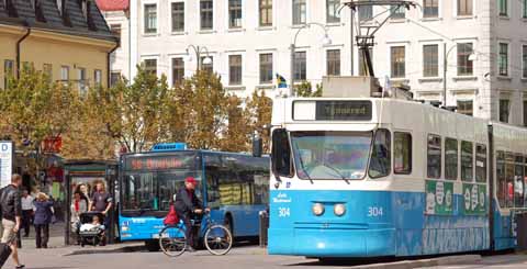Stra&szlig;enbahnverkehr